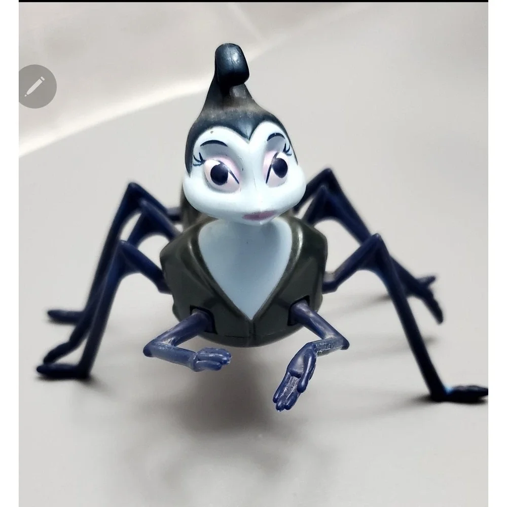 Vintage 1998 Spider Rosie McDonald's Action‎ Figure #2 Disney Pixar-A Bug's Life